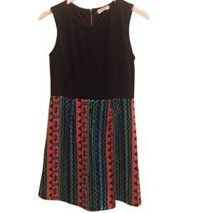 Freeway Sequin Wrap Dress Black Medium